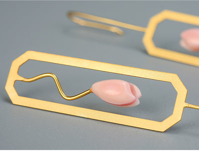 Aretes Reina Lirio Elegante - Image 3