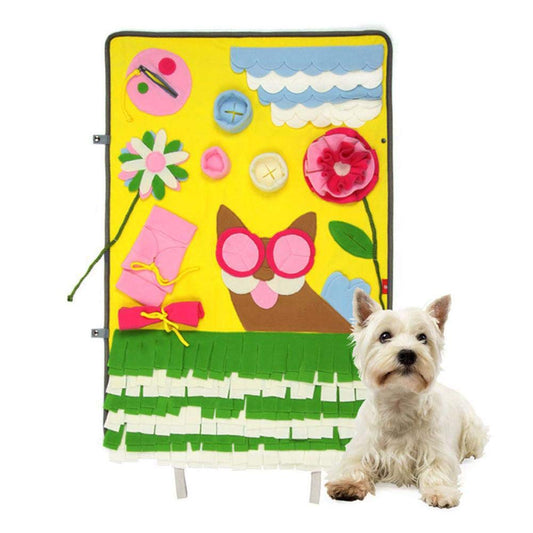 Tapete de Olfato para Perros - Juego Interactivo Antiestés