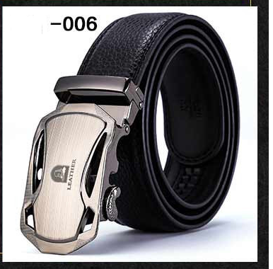 Cinturón de Cuero Ejecutivo para Hombre con Hebilla Automática de Dos Capas - Image 15