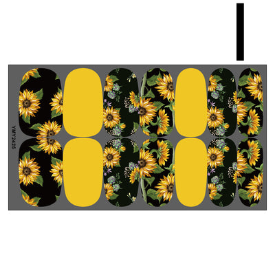 Pegatinas de Uñas Mariposas Hoja de Arce con Adhesivo - Image 10