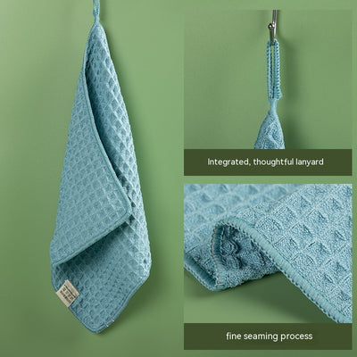 Toalla de Microfibra Waffle Suave sin Pelusa - Image 3