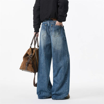 Jeans American Rivet Efecto Desgastado con Estilo Lightning - Image 4