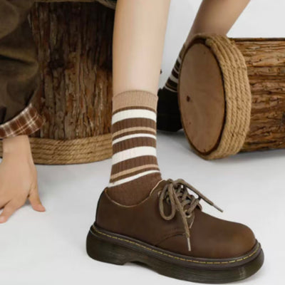 Botas Martin Vintage de Suela Gruesa para Mujer - Image 5