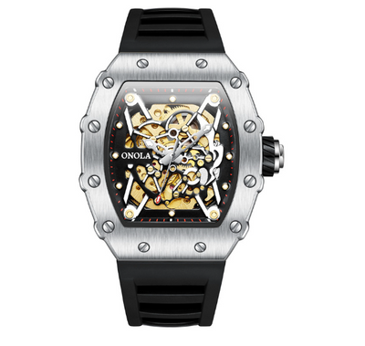 Reloj Deportivo Automático para Hombre con Banda de Silicona Resistente al Agua - Image 15