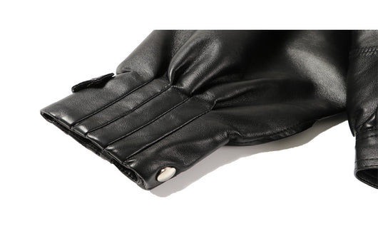 Traje Biker Oversize con Mangas Linterna y Solapa - Image 11