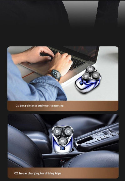 Afeitadora Eléctrica Recargable de Cuerpo Completo Impermeable - Image 15