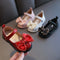 Zapatos de Cuero Charol Estilo Británico para Niñas