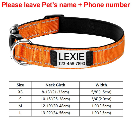 Collar Ajustable para Perro con Diseño Tallado - Image 20