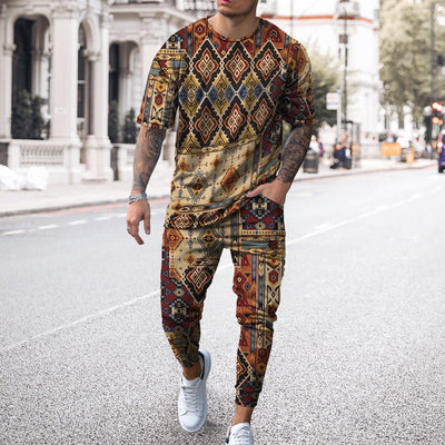 Conjunto Deportivo Casual para Hombre - Camiseta y Pantalón - Image 8