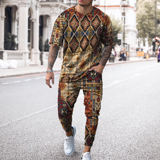 Conjunto Deportivo Casual para Hombre - Camiseta y Pantalón - Image 8