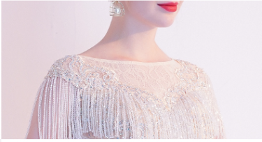 Vestido de Noche Champagne Elegante Premium - Image 13