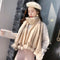 Bufanda Larga Mujer Otoño Invierno - Colores Sólidos Elegantes