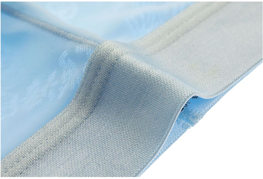 Calzoncillos Hombre Seda de Hielo Jacquard Transparente - Image 18