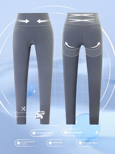 Pantalones Yoga Cintura Alta con Levantamiento de Glúteos - Image 11