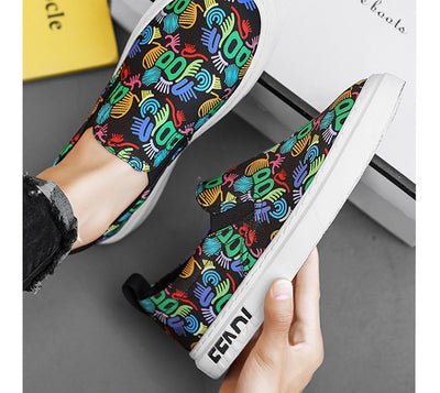 Zapatos Casuales de Lona con Cordones y Punta Redonda para Primavera y Otoño - Image 13