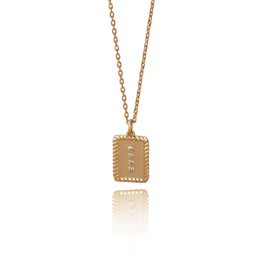 Anillo Minimalista Geométrico con Zirconia - Diseño Versátil de Cuatro Diamantes - Image 3