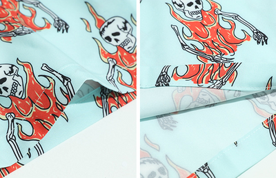 Playera con Estampado de Calavera - Image 16