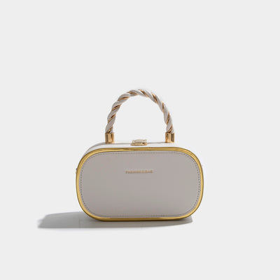 Bolso de Cadena Texturizado Minimalista de Mano - Image 11