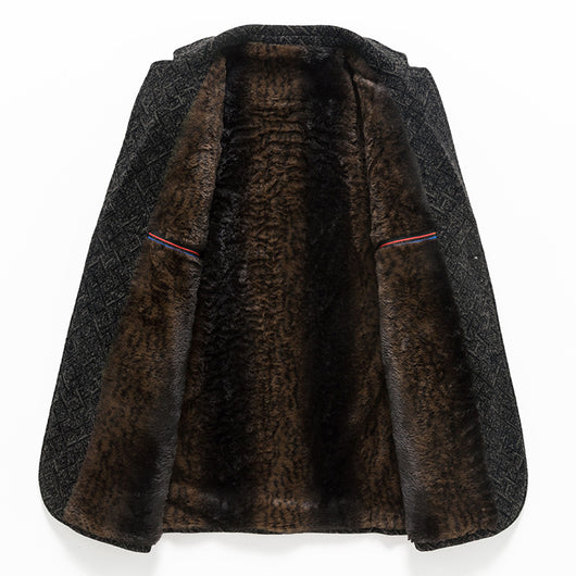Saco Casual de Chenilla para Hombre - Diseño Minimalista - Image 4