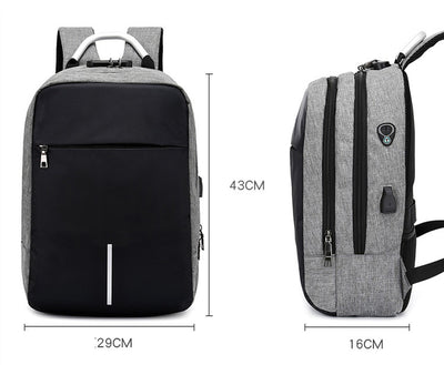 Mochila Antirrobo para Notebook con Puerto USB - Image 7