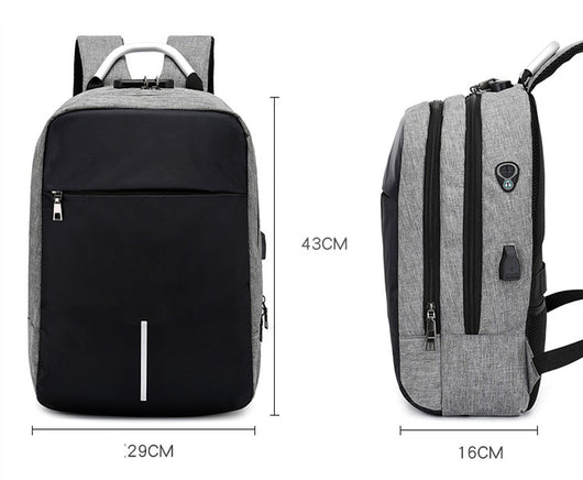 Mochila Antirrobo para Notebook con Puerto USB - Image 7