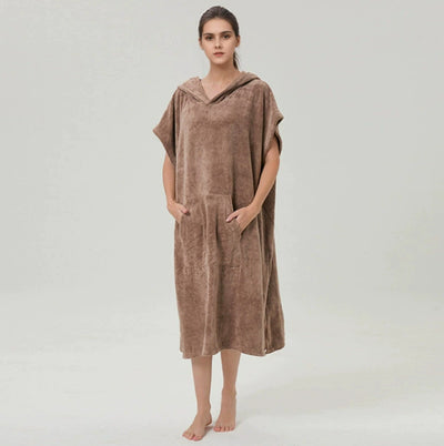 Poncho Toalla Multifuncional Absorbente de Secado Rápido - Image 5