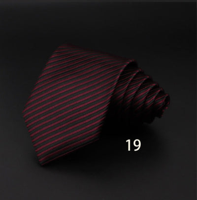 Corbata de Rayas Clásica Británica para Hombre - Image 20
