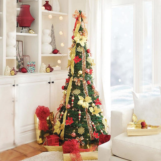 Árbol de Navidad Espiral Plegable Multicolor