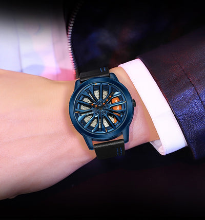 Reloj de Hombre Rueda de la Fortuna - Diseño Trendy con Energía de Buena Suerte - Image 16
