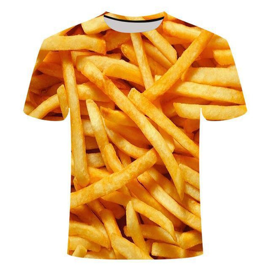 Playera Cervecera Estampado 3D Digital Cuello Redondo Manga Corta para Hombre - Image 11