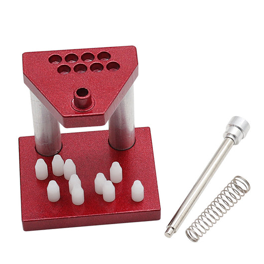 Prensador de Agujas para Reloj de Metal Rojo