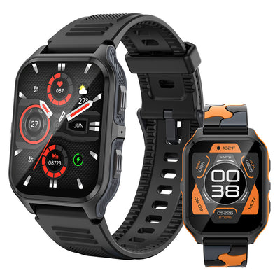 Reloj Inteligente P73 con Monitor Cardíaco, Llamadas Bluetooth y Resistencia Total - Image 9