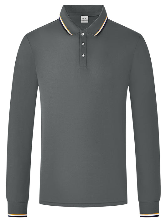 Polo Jacquard Casual para Hombre - Secado Rápido y Transpirable - Image 44