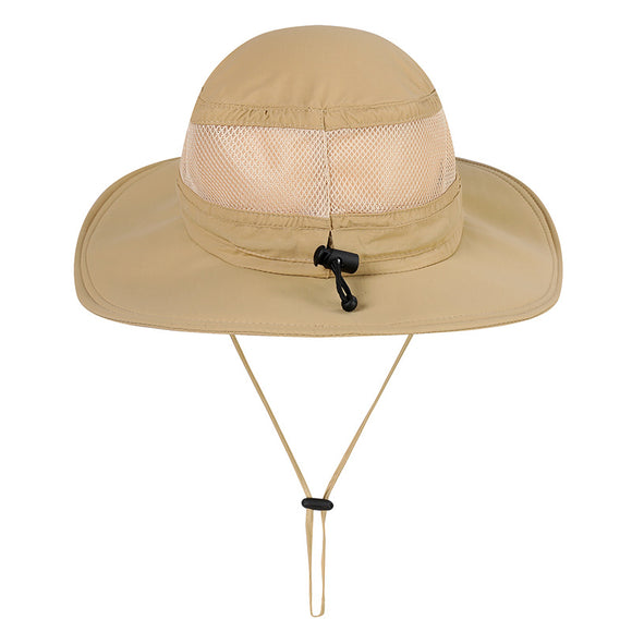 Sombrero Tipo Bob Protección UV para Pesca y Senderismo - Gorra Ajustable Transpirable Hombre Verano
