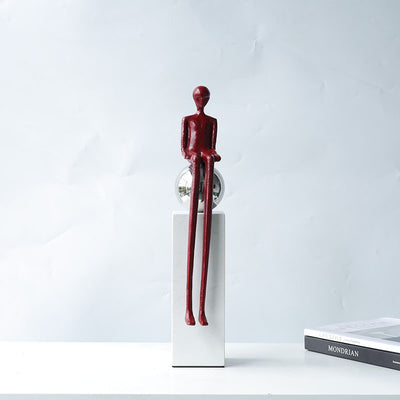 Adornos Metálicos Minimalistas Abstractos para Sala de Estar - Image 8
