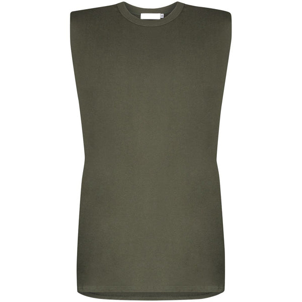 Vestido Camiseta Ejecutiva con Hombreras Acolchadas - Image 7
