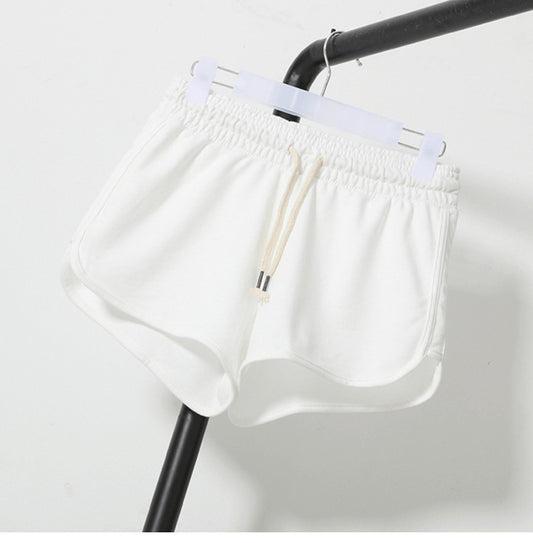 Pantalones Cortos Cintura Alta Pierna Ancha Casual