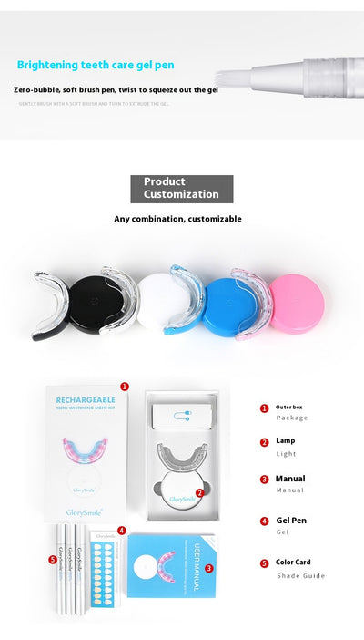 Limpiador Dental Ultrasónico con Cepillo de Gel - Kit Completo para Higiene Bucal - Image 11