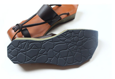 Sandalias y Pantuflas Literarias de Cuero Artesanal Talla Grande - Image 13