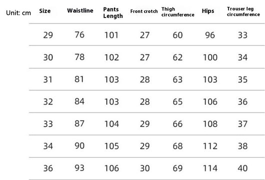 Pantalones Rectos Largos Retro Americano para Hombre - Image 6