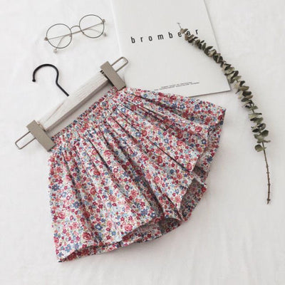 Shorts para Niñas Estilo Western Algodón Ligero Piernas Anchas - Image 4