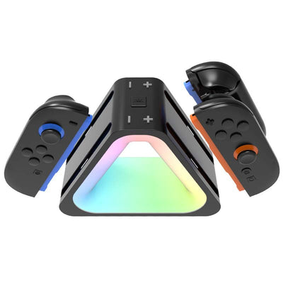 Base Cargadora Dual para Controles Switch - Soporte Fijo Izquierdo y Derecho - Image 4