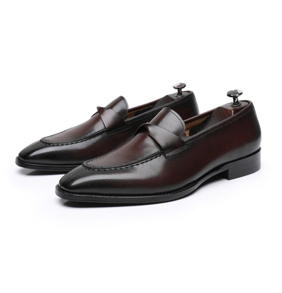 Zapatos de Cuero Genuino para Hombre Estilo Europeo y Británico - Image 23