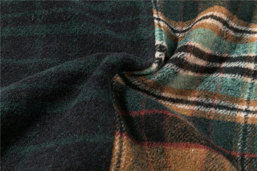 Sudadera Cardigan Cuadros con Capucha Oversize Estilo Europeo - Image 13