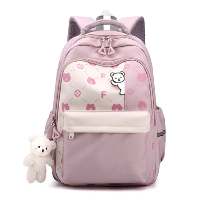 Mochila Escolar Osito Tierna Grande y Ligera para Primaria - Image 5