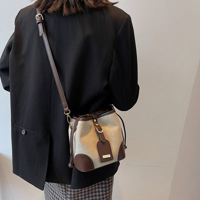 Bolso Bucket de Cuero PU Lujo para Mujer - Bolsa Mensajero Elegante - Image 5