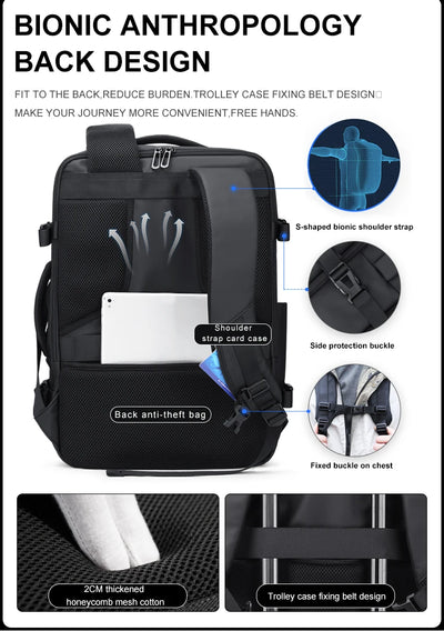 Mochila Multifuncional para Hombre - Image 22