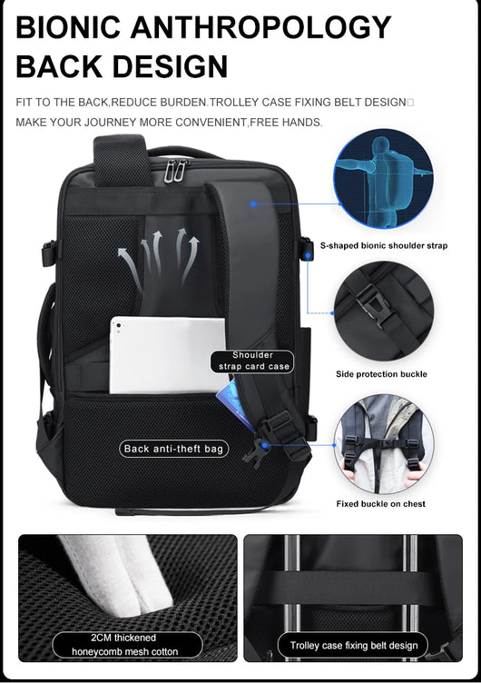 Mochila Multifuncional para Hombre - Image 22
