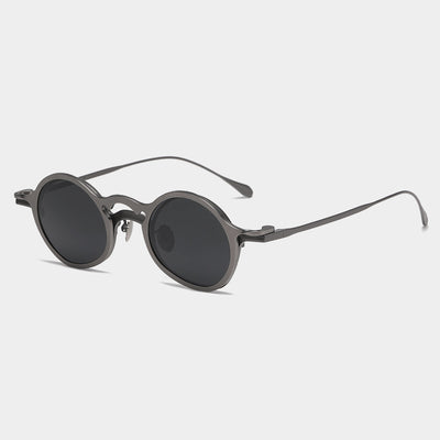 Organizador de Gafas Retro Redondo de Diseño Artístico - Image 2