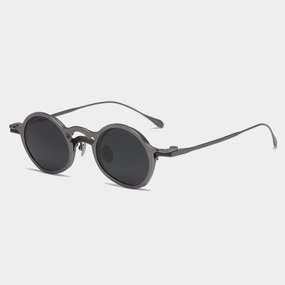 Organizador de Gafas Retro Redondo de Diseño Artístico